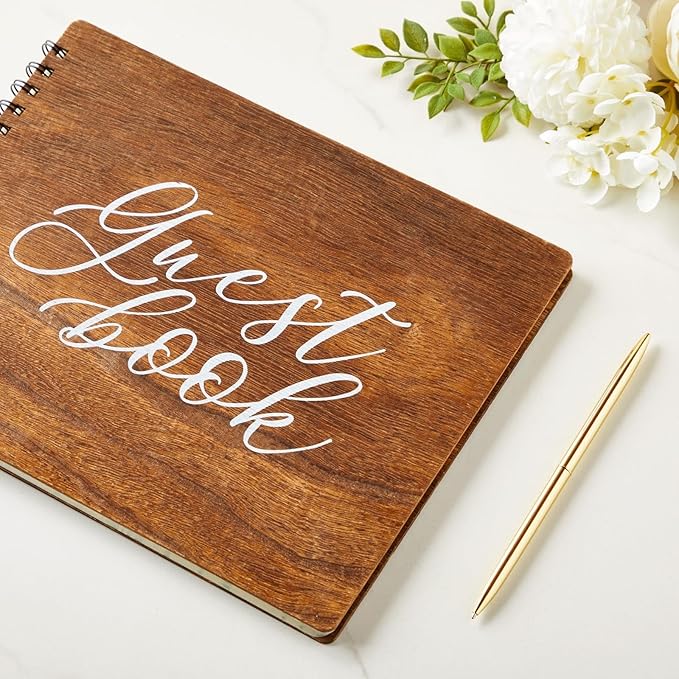 Juvale Gold Ballpoint Pens - Pack of 12, 1 mm Medium Point, Black Ink - Metal Twist-Action Design for Consistent Ink Flow - Pens for Wedding Guest Book & Gold Office Supplies