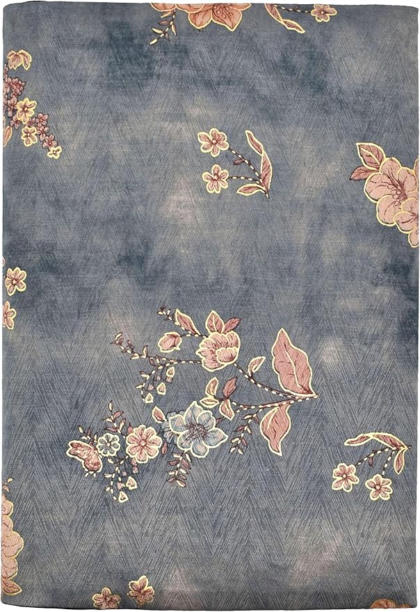 BLBMH A5 Book Covers for Paperbacks Book Cover Fit for 5.5x8.3 inch Adjustable Book Sleeve Cover for A5 Diary Books Fabric Softcover Protector for Notebook - Flower 4 Green