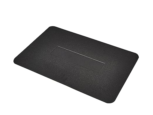 Amazon Basics 3/4" Rectangular Durable Anti-Fatigue Ergo Comfort Standing Mat, 32x20, Black (Previously AmazonCommercial brand)