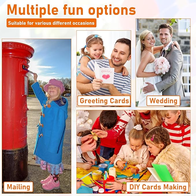 40 Sheets Black Cardstock 8.5 x 11 Printer Paper, 75lb Heavyweight Black Construction Paper Card Stock for Invitatins, Crafting, Memus, DIY Making Cards, School Scrapbooking