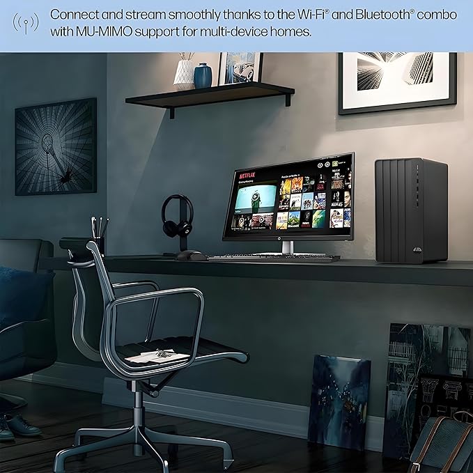 HP 290 G9 Desktop Computer, 13th Gen Intel Core i3-13100 Processor (Up to 4.50GHz)- 16GB RAM - 1TB PCIe SSD - HDMI, VGA, Wire Keyboard & Mouse, Wi-Fi, Windows 11 Pro