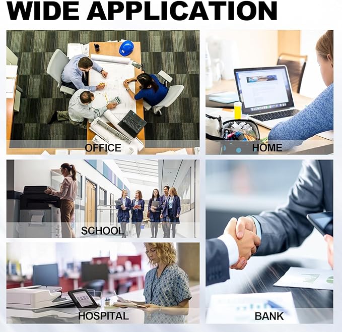 952XL Ink Cartridges Black Tri-Color Combo Compatible Replacement Work with HP OfficeJet Pro 7720 7740 8200 8210 8216 8218 8700 8710 8714 8715 8716 8717 8720 8724 8725 8726 Printer(4 Pack, BCMY)