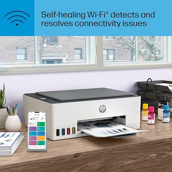 HP Smart Tank 5101 Wireless All-in-One Ink Tank Printer with up to 2 years of ink included (1F3Y0A)
