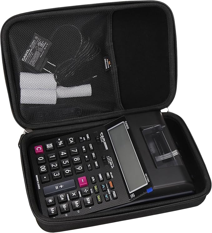 Aproca Hard Storage Travel Case, for Casio HR-170RC Plus Min-Desktop Printing Calculator