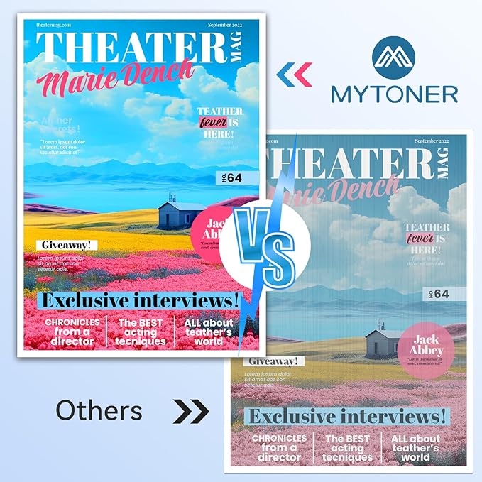 MYTONER 218X Toner Cartridges 4 Pack 3301fdw (with Chip) Replacement for HP 218X W2180X 218A W2180A for Color Laserjet MFP 3301fdw 3301cdw Pro 3201dw 3301sdw Printer Ink Black Cyan Magenta Yellow