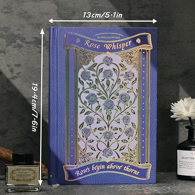 Journals for Women, 256 Pages 100 GSM Thick Paper, Hardcover Journal for Writing, College Rule Notebooks for Note Taking, Diary Notepad, 5.2 x 7.7 in