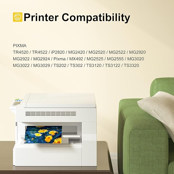 245XL Ink Cartridge Replacement for Canon 245XL Black Ink PG-245XL 245 XL PG-243 243XL for Pixma TR4520 TR4527 MX492 MX490 MG2522 MG2525 MG2920 TS202 TS302 TS3320 TS3322 MG2420 IP2820 (2 Black)