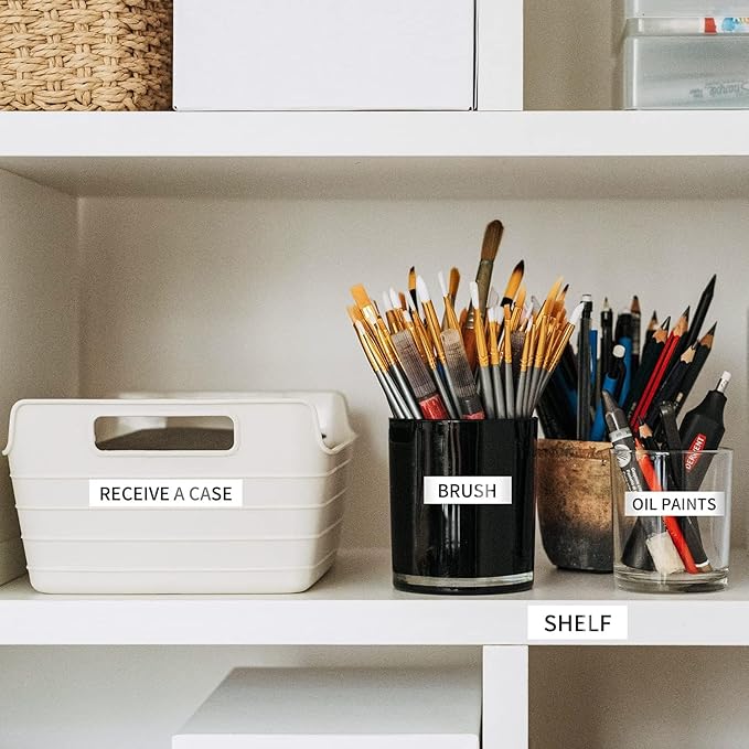 6-Pack Compatible for Brother Tze-251 Tze-151 Tze-451 Tze-551 Tze-651 Tze-751 24mm 0.94" TZ Laminated Label Tape PTouch 1 inch Tape Work for PTP700 PTD600 PTD610BT PTP710BT PTP750W PTP910BT