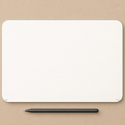 CLEVER SIGNS A3 Dot Grid Notepad (11,70" x 16,55") - XLarge Dotted Memo Desk Pads-Premium Paper with Cardboard Back Support - Ideal for Note-taking, Planning, Sketching, and Journaling
