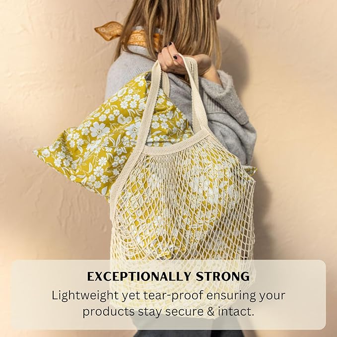 12x15.5 Poly Mailer Envelopes 100 Pcs Large-Sized Colored Designer Shipping Bags For Clothing Cute Mailers Unpadded Self-Sealing Packaging Recyclable Eco-Friendly (Yellow Floral) Mini Wander