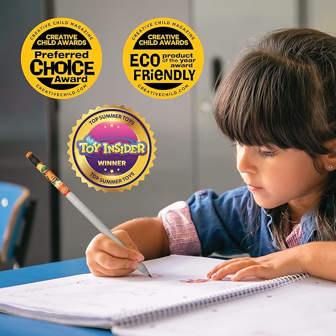 Halloween Smencils Cylinder - HB #2 Scented Smelly Pencils, 50 Count - Gifts for Kids, Party Favors, Classroom Rewards