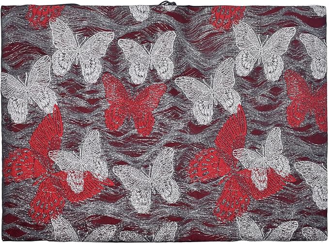 BLBMH Book Covers for Paperbacks Book Cover for Privacy Fit for 5.5x8.5 inch Adjustable Book Sleeve Cover for Diary Books Fabric Softcover Protector for Notebook - Butterfly C 8.5in