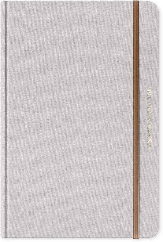 Full Focus Oatmeal Linen Planner by Michael Hyatt - The #1 Daily Planner to Set Annual Goals, Increase Focus, Eliminate Overwhelm, and Achieve Your Biggest Goals - Hardcover