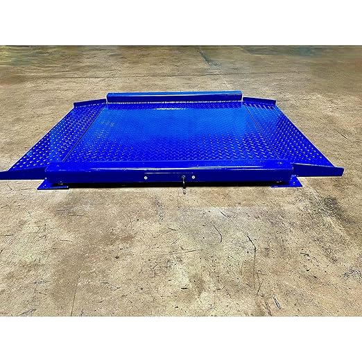 Liberty LS-917-R NTEP Low Profile Drum Scale with 4' x 4' (48" x 48') Platforms for Barrel Weighing, Regular LED Version | 1000 lbs x 0.2 lb