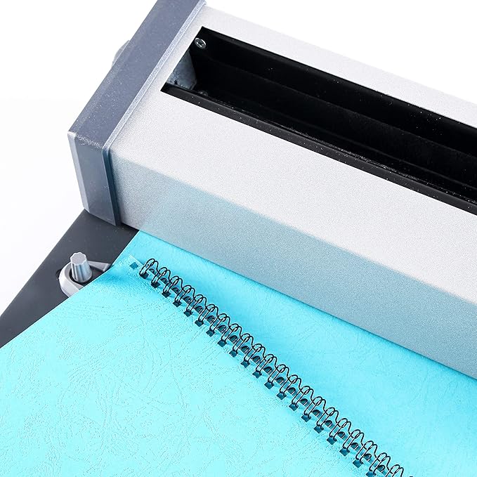 BNC Double Loop Wire Binding Rings Letter Size 3:1 Loops 32 Holes Black Color Pack of 100 (3/8 Inches)