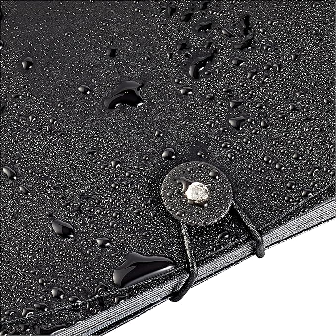 Amazon Basics Expanding Organizer File Folder, Letter Size - Black & Gray, 2-Pack